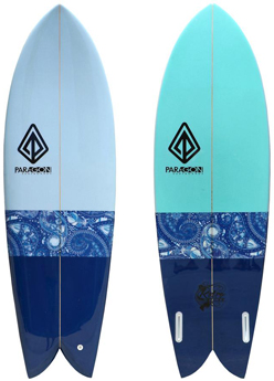 Paragon Surfboards Retro Fish 5'10-6'5
